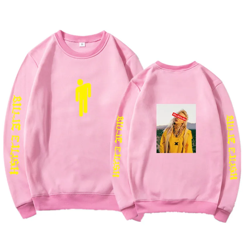 

Newest Casual Women Hoodies Print Billie Eilish Hoodie Sweatshirts Men's Long Sleeve Hoodies Pullovers Coat