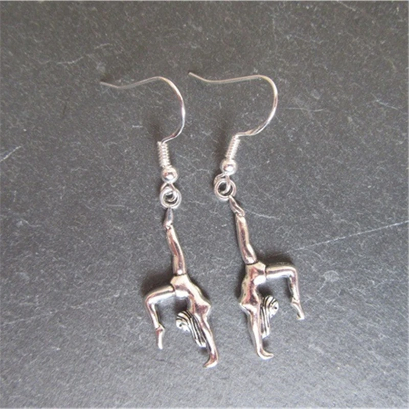 

Гимнастические серьги, гимнастические серьги, подарок для нее, спортивные серьги, новые серьги