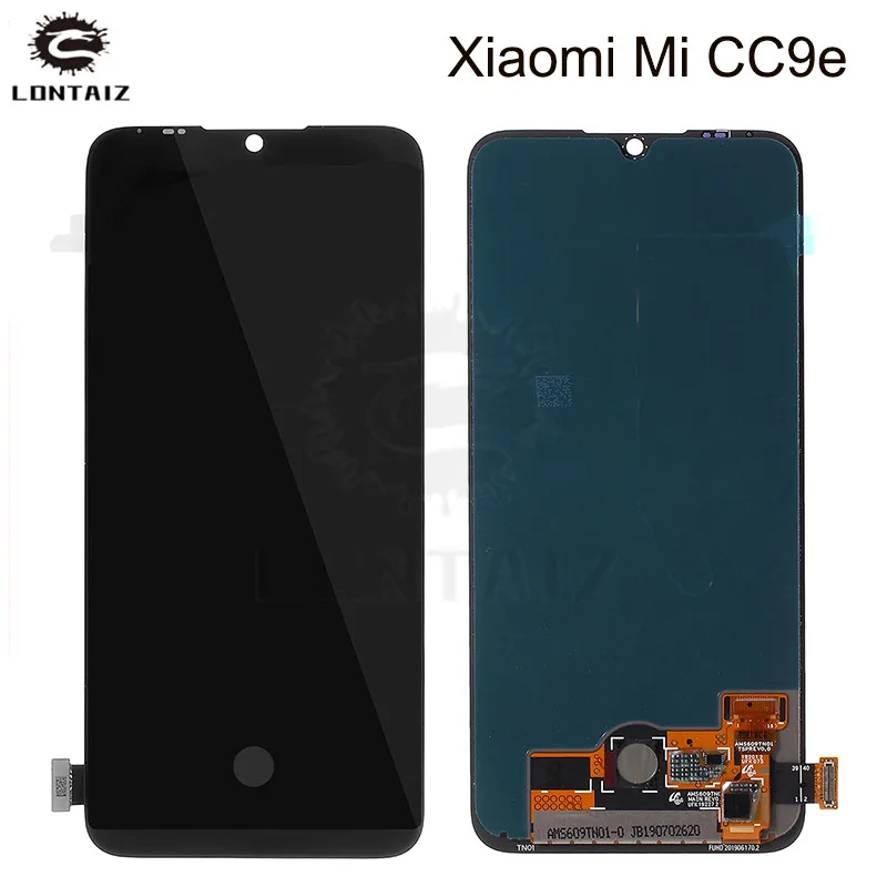 Супер AMOLED для Xiao mi CC9 lcd mi CC9 дисплей сенсорный экран замена дигитайзера части для Xiaomi mi cc9e lcd