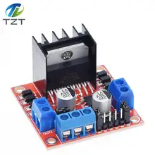 L298 двойной H Мост постоянного тока шаговый двигатель привод плата контроллера Модуль L298N для Arduino шаговый двигатель умный автомобиль робот