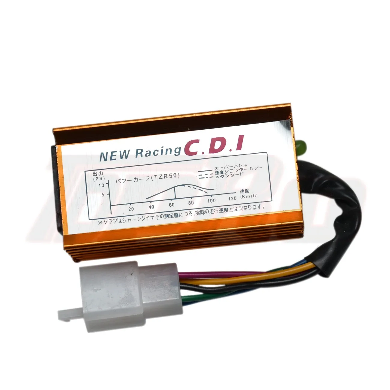 TDPRO 5 шпильки AC гоночный CDI зажигания коробка из нержавеющей стали, квадратный штекер 12V GY6 для SSR 125 160cc SR160 для Dirt Pit Bike BAJA BA90 90cc ATV