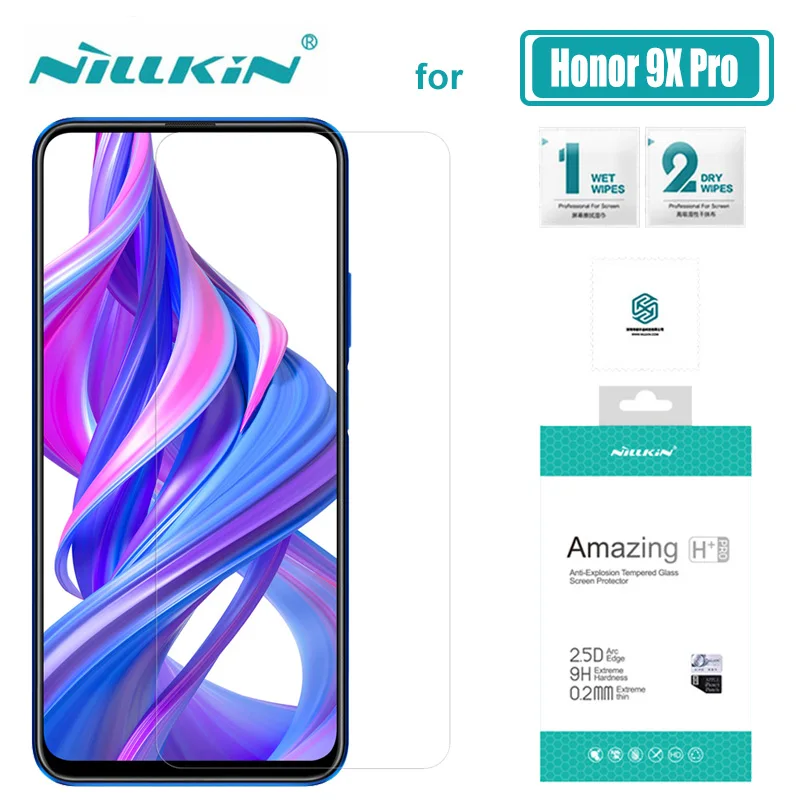 Закаленное стекло Nillkin для Huawei Honor 9X Pro 8X протектор экрана H + 0 2 мм 9H твердое Nilkin