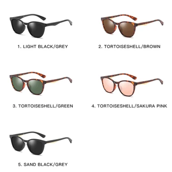 2020 Fashion Cat Eye Frames Polarized Sunglasses for Women Classic Luxury Retro Ladies Sunglasses UV400 Protection 4