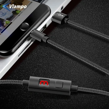 

VLAMPO 2020 HOT NEW Auto Cut-off Smart Power-off Protection Data Cable Fast Charging USB Typec Phone Charger 2.4A Quick Charge