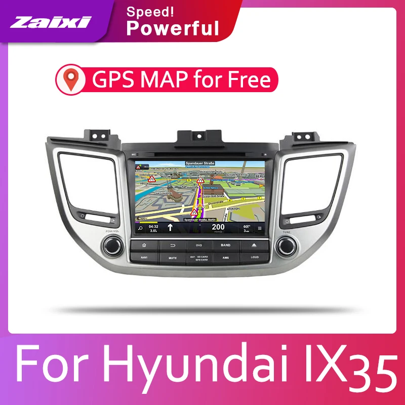 ZaiXi 8 HD 1080P ips ЖК-экран Android 8 Core для hyundai IX35 Tucson~ автомобильный радиоприемник BT 3G4G wifi AUX USB gps Navi