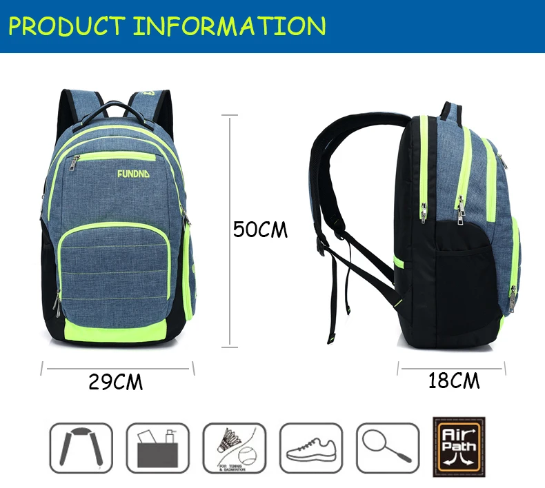 Badminton Bag Badminton Tennis Racket Backpack Tennis Training Bag 1-3 Badminton Racquets Backpack Raqueta Tenis Bag De Tenis