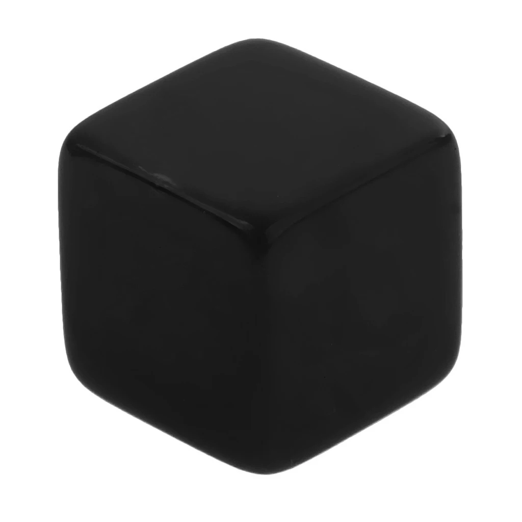 25pcs Blank Dice 6 Sided D6 Dice Set For D&D RPG Party Playing Game Dice Toys