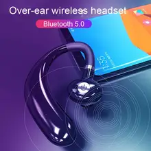  1Pc R10 Bluetooth 5.0 Wireless Earphones Ear Hook Waterproof Mini Sports Hanging Ear Earhook Headset TWS Bluetooth Earphones 