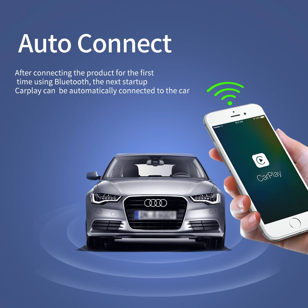 Беспроводной адаптер Carlinkit 2 0 версии CarPlay 2Air ключ для оригинального автомобиля VW