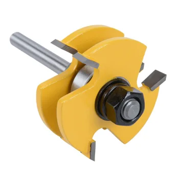 

Cutting Router Bits Supplies T-shape Groove Stock 1/4 inch Shank Milling Cutter