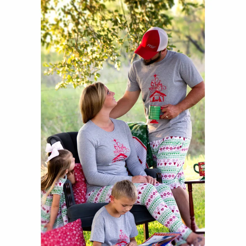 Рождественские пижамы; Одинаковая одежда для всей семьи; для Отца и Сына; семейная футболка; теплая одежда для сна; Одинаковая одежда для мамы и дочки