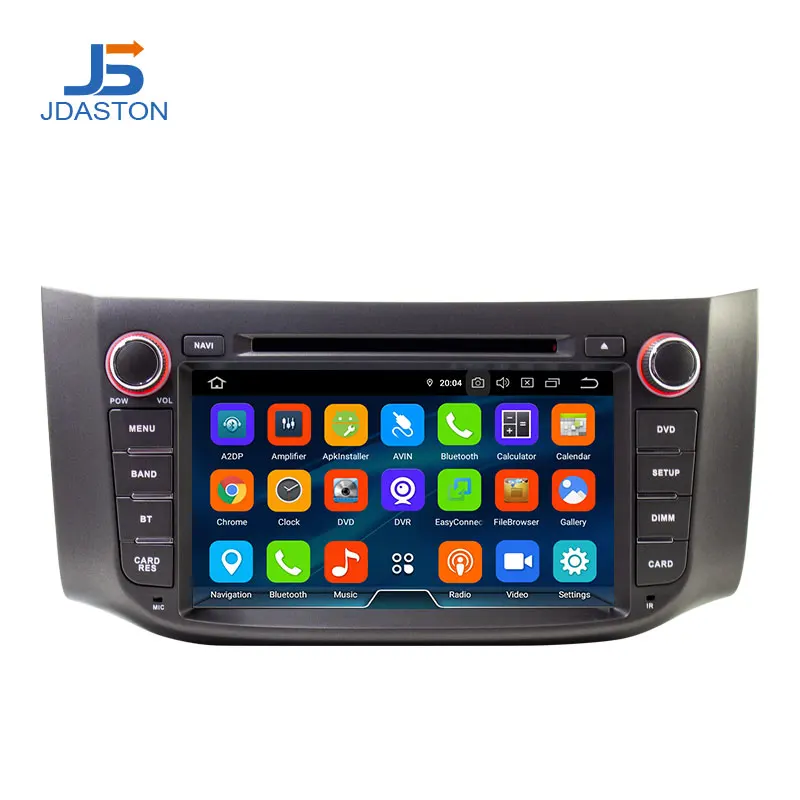 JDASTON Android 9,0 автомобильный мультимедийный плеер для Nissan Sylphy Sentra 2012- Pulsar аудио wifi DVD CD gps 2 Din автомагнитола стерео