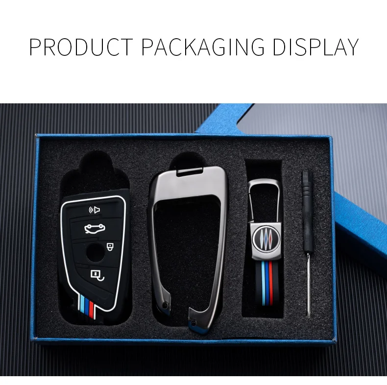 Car Key Case Cover For Bmw 2 3 5 7 Series 6gt X1 X3 X5 X6 F45 F46 G20 G30 G32 G11 G12 F48 G01 F15 F85 F16 F86 - - Racext™️ - - Racext 31