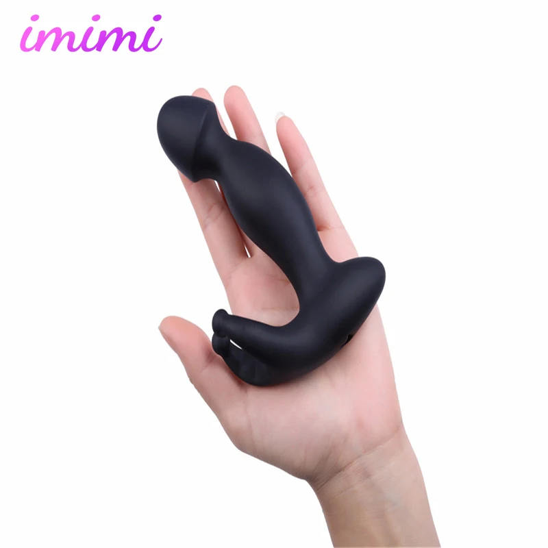 Men Anal Vibrator Dildo Prostate Massager Anus Butt Plug Magic Wand Vibrating Male Masturbator Vagina Stimulator Set for Adults
