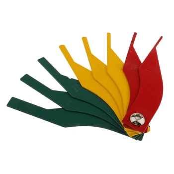 

Hot Brake Pad And Lining Thickness Gauge Measure Ruler Gauge Kit