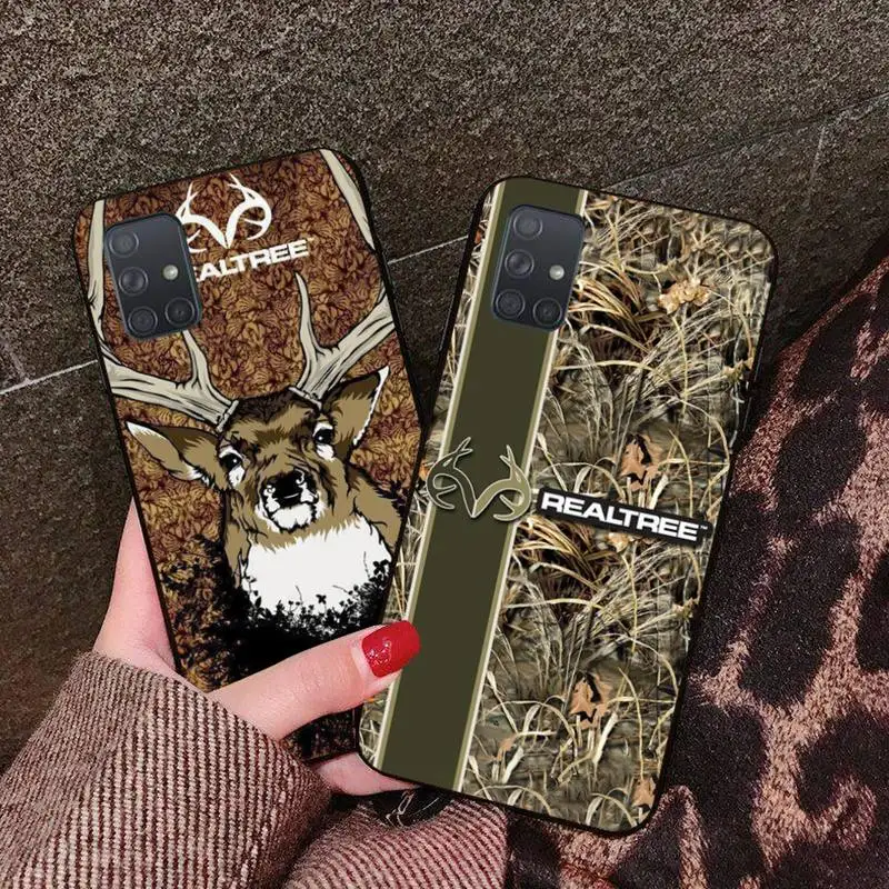 CUTEWANAN Американский Камуфляжный Бренд REALTREE Чехол для телефона Samsung A10 A20 A30 A40 A50 A70 A80