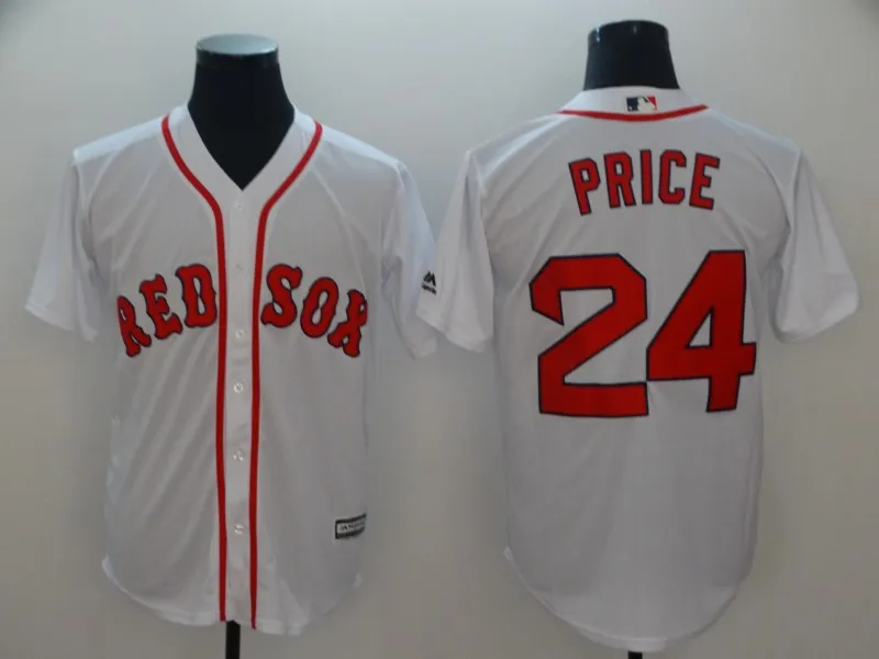 Boston Все сшитые мужские плеер Mookie Betts 50 Давид Ортис 34 Давид цена 24 майки - Цвет: AS photo