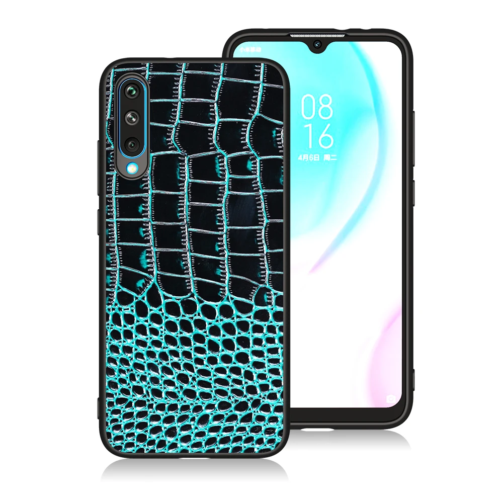blue Чехол для телефона huawei Honor 7C 8X 8C 9 9i 9X10 10i 20 20i 20s V9 V10 V20 Pro Lite крокодил из натуральной кожи чехол Сумки - Цвет: blue