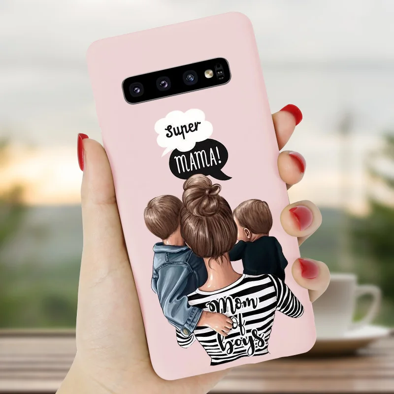 FSMM3 Супер или «I Love Mama» для телефона Funda для samsung A70 A50 A40 A30 A20 A10 A7 A6 плюс A8 A5 чехол карамельный Мягкий силиконовый чехол - Цвет: FSMM3