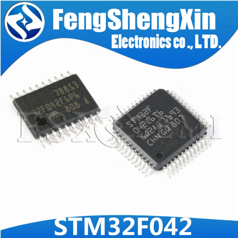 1 шт. 100% новый STM32F042K6T6 STM32F042C6T6 STM32F042F6P6 TSSOP20 LQFP48/64 32-разрядный MCU | Электронные