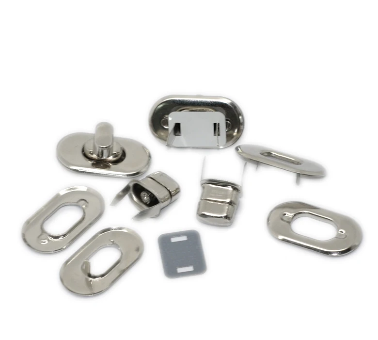White K bag rotating buckle(set of 4)-10 sets