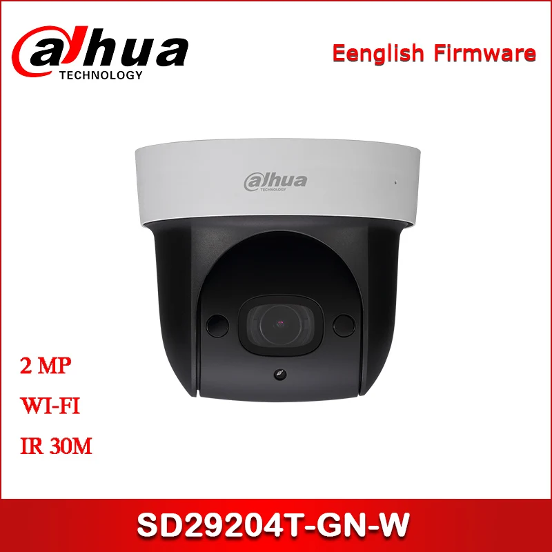 

Dahua IP camera SD29204T-GN-W 2MP 4x IR PTZ Network Camera Security Camera