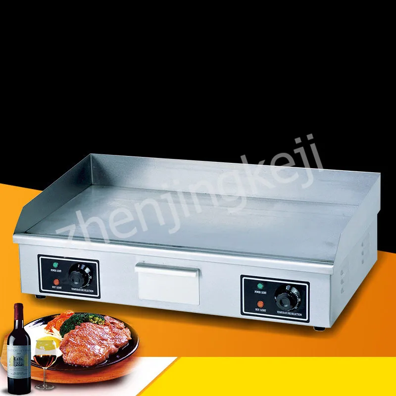BS-820 Electric Griddle Hand Cake Special Machine Fried Egg Squid Iron Plate Fried Rice Steak Machine Teppanyaki Electric Stove