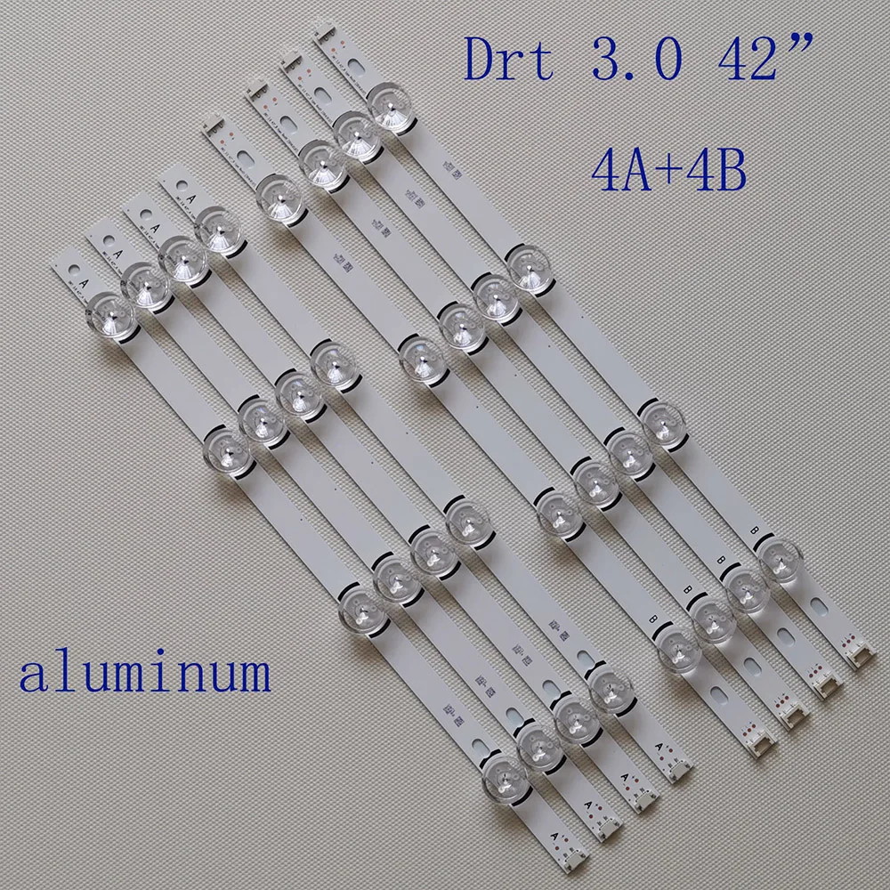 8 шт./компл. светодиодный ремешок для LG 42LB 42LF5610 42LF580V 42LF5800 6916L 1956A 42LB628V 42LB6200 42LY310C INNOTEK