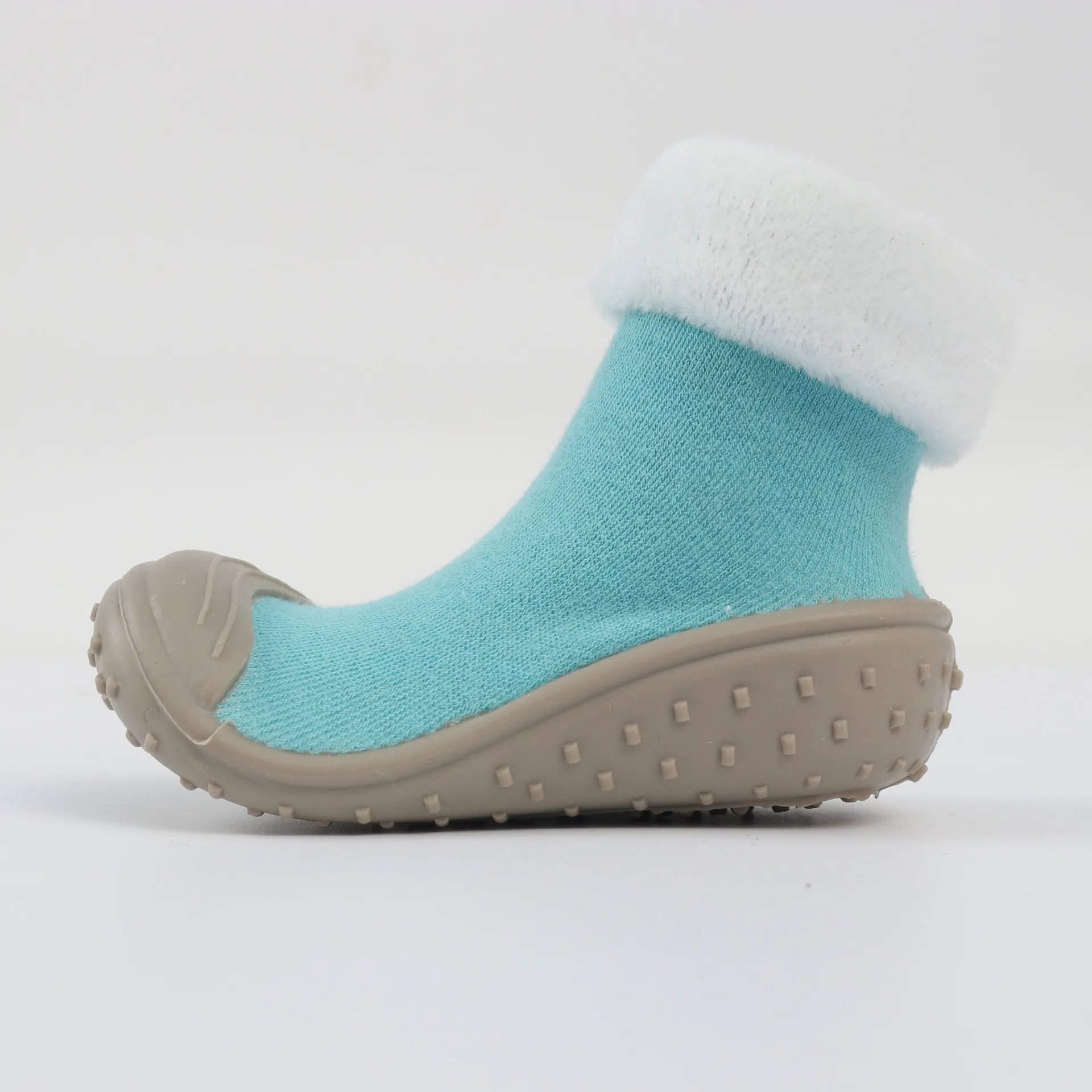 

Autumn And Winter New Style Leather Sole xue bu wa Solid Color Revers CHILDREN'S Socks Anti-slip BABY'S Socks Thick Warm Floor S