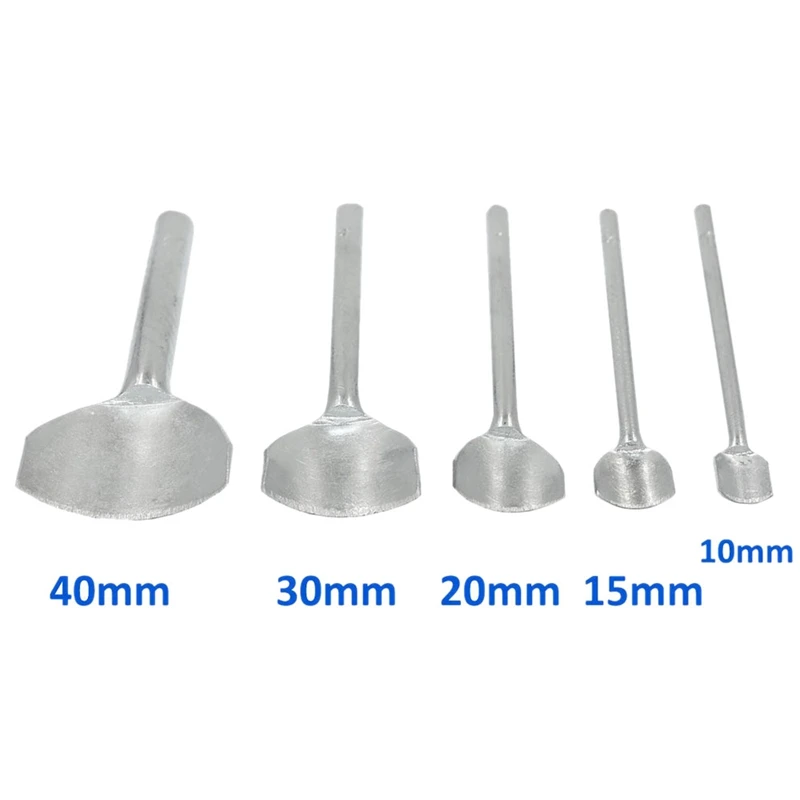 Half-Round Shaped Cutter Craft Strap Belt DIY Half Circle End Corner Plated Cutting Punch 5 Sizes