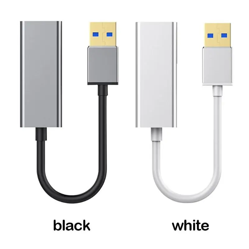 Гигабитный Ethernet адаптер компактный и портативный переносной удобный S3-8153-U USB3.0 к RJ45 1000 м с индикатором светильник