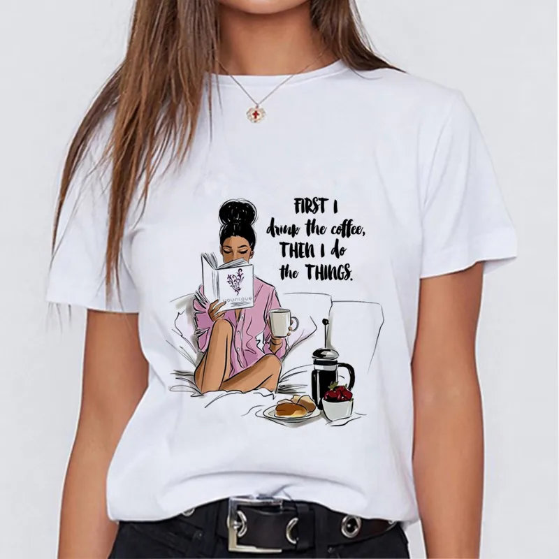 Modern mom fashionable T-shirt Korean fashion clothing street clothing female T-shirt to send girlfriends friends holiday gifts