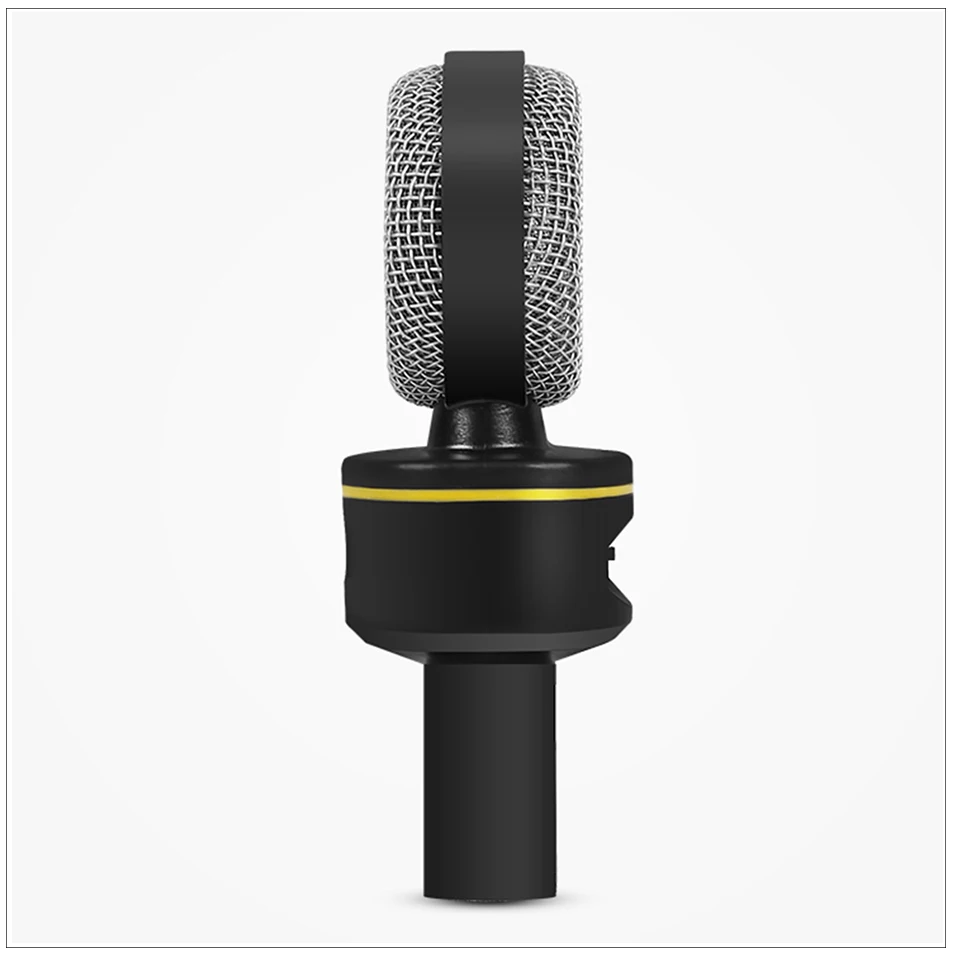 ПК микрофон стерео запись микрофон Настольный Штатив для компьютера чата Microfono 3,5 мм разъем конденсаторный микрофон