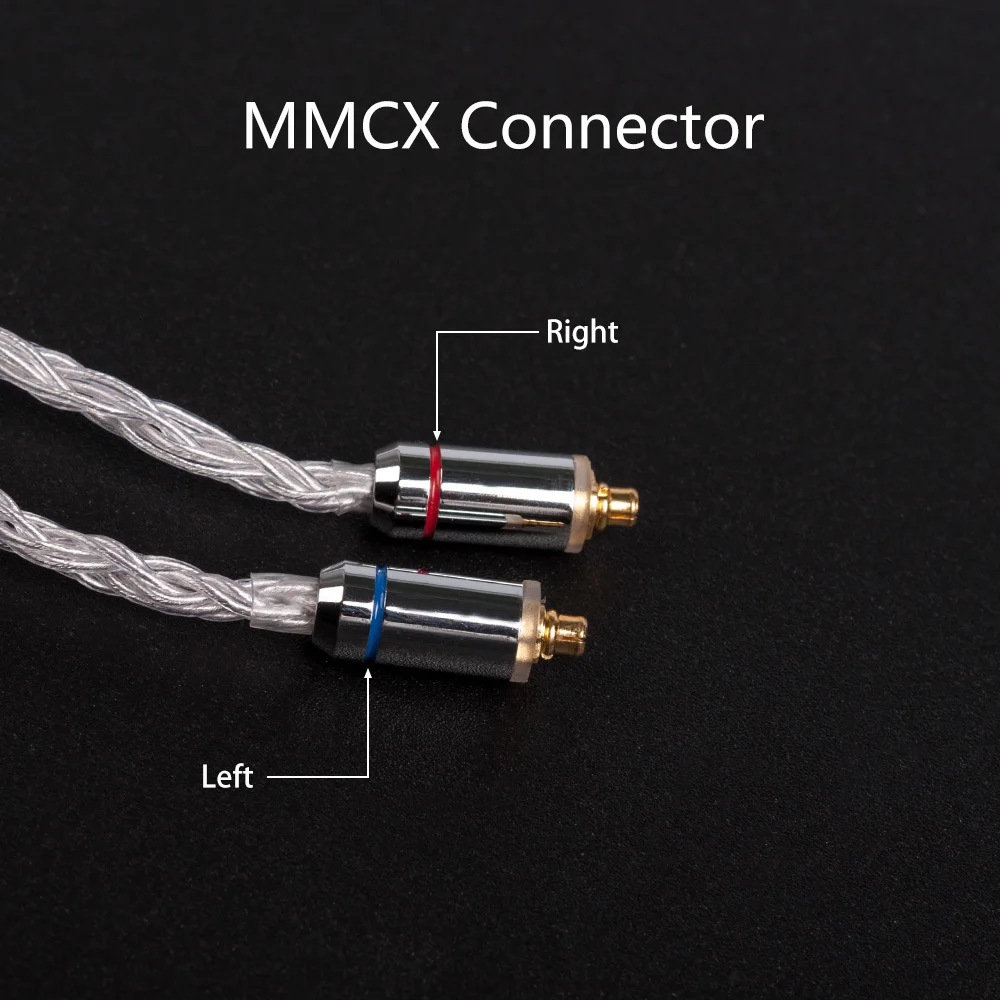 AK Yinyoo 16 Core посеребренный кабель 2,5/3,5/4,4 мм балансный кабель с MMCX/2pin разъем TFZ AS16 ZSN ZS10 PRO лампа указателя X6 V90 ZSX