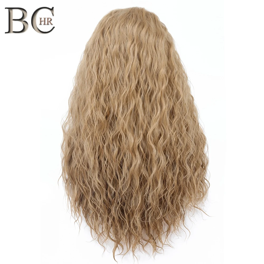 BCHR длинный кудрявый синтетический парик 13*4 Для Женщин термостойкий парик из волокна