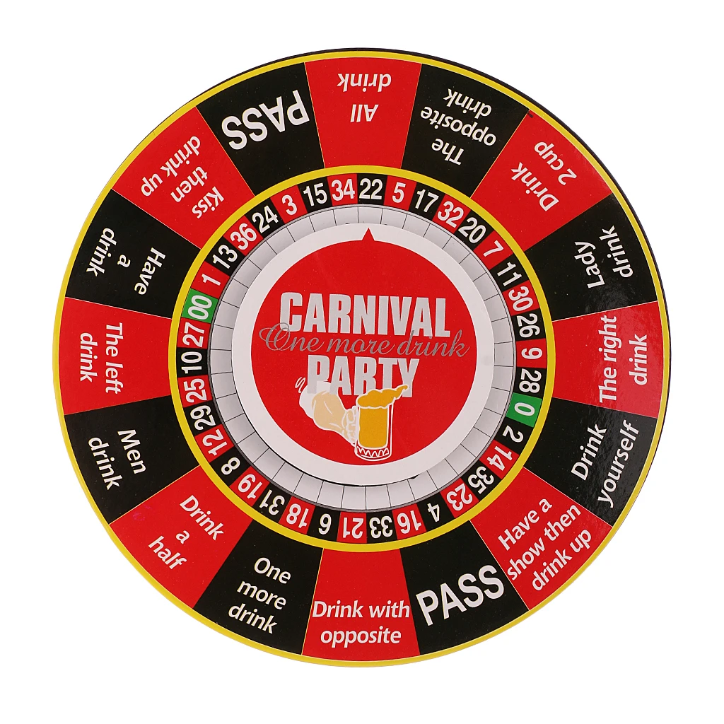Electric Turntable Drinking Roulette, Indoor/Outdoors Entertainment Games