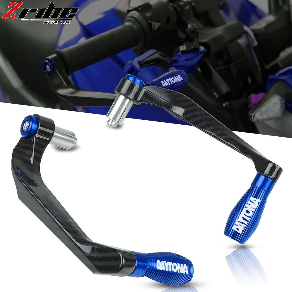 Motorcycle 7/8" 22mm Handlebar Grips Guard Brake Clutch Levers Guard Protector For Triumph Daytona 675R 675 R Daytona