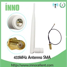 433 МГц Антенна 5dbi GSM 433 МГц SMA разъем антенна antena 433 м+ RP-SMA SMA мама к Ufl./IPX отрезок провода расширения кабель