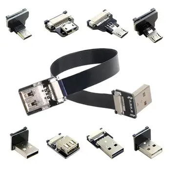 

USB2.0 Micro-USB USB-C Male Female Connector Socket for FPV HDTV Multicopter Aerial Photography
