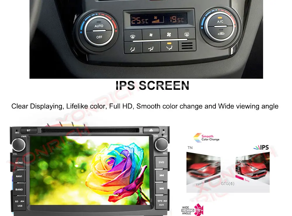 Perfect IPS DSP 4G 64G 2 Din Android 9.0 car multimedia dvd player For KIA Ceed 2009 2010 2011 2012 auto radio GPS Navigation obd2 DVR 4