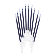 10 шт 0,38 мм 0,5 мм гелевые чернила Шариковая ручка заправка черный синий красный канцелярские принадлежности X6HB