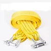 4M Heavy Duty 5 Ton Car Tow Cable Towing Pull Rope Strap Hooks Van Road Recovery U-hook ► Photo 3/6