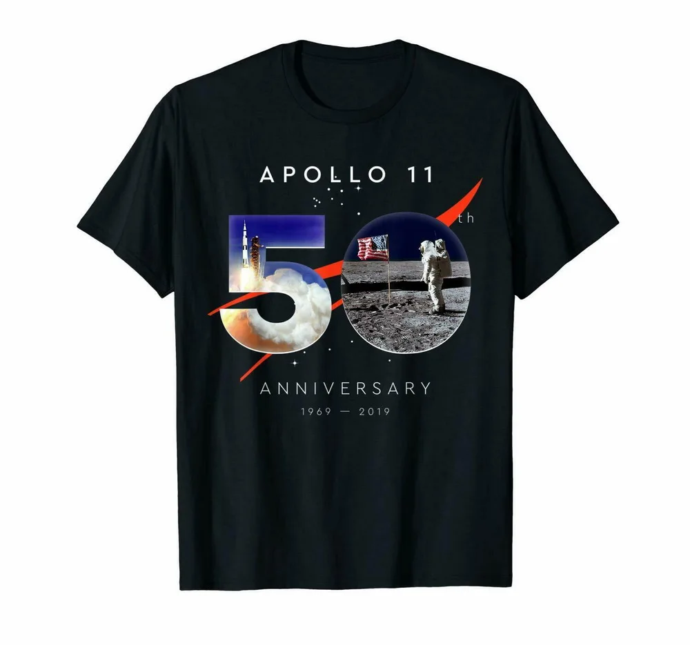 Apollo 11 50Th anniversary Moon Landing 20 июля 1969 футболка унисекс размер M 3Xl для бодибилдинга| |