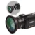Широкоугольный Объектив с Микрообъективом для Видеокамеры Ordro 4K Camcorder 37mm 0.39 X YouTube Vlog Photography Accessory