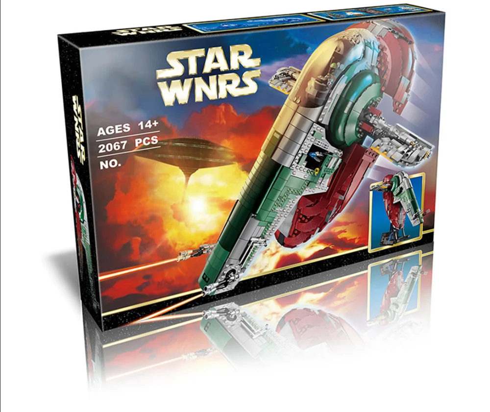 05037 Lepinblocks Slave I совместим с wars 75060 Star строительные блоки кирпичи игрушки подарок 81039 lepinbricks