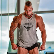 Хлопковые майки для тренажерного зала Deltoid, мужские майки без рукавов для мальчиков, одежда для бодибилдинга, майка для фитнеса, майка для тренировок