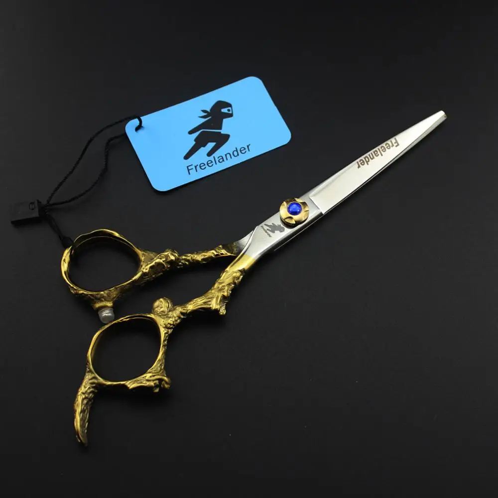 Профессиональные 6 дюймов Парикмахерские ножницы для стрижки волос Парикмахерские ножницы филировочные ножницы парикмахерские ножницы - Цвет: CD-6SG  gift box