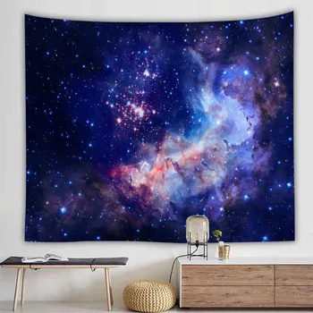 

Universe Galaxy Stardust Space Star Tapestry Wall Hanging Backdrop Art Wall Tapestry DormDecor Cloth Psychedelic Tapestry