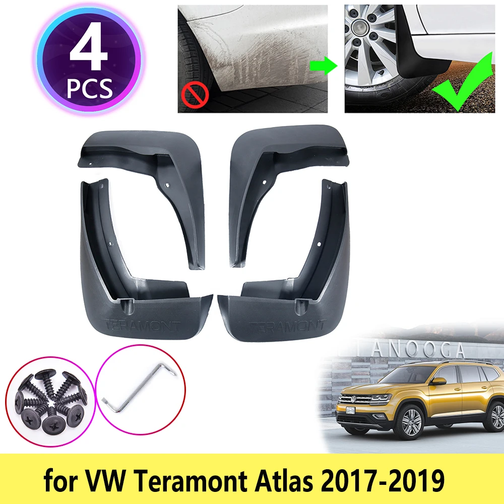 Брызговики для крыльев брызговики автомобилей VW Volkswagen Teramont Atlas 2017 2018