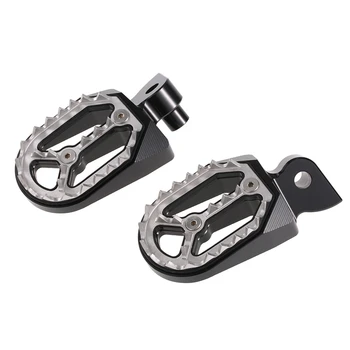 

Motorcycle Racing Pedal High Convex Platform Foot Pedal Pedal Foot Pin Motorcycle Accessories for Yamaha Yz85 125 250 99-15 YZ W